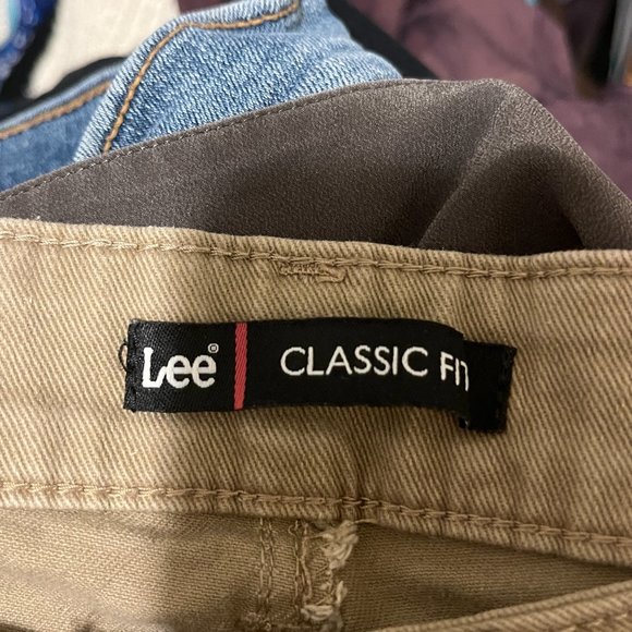 LEE | Women's Classic Fit Jeans Tan Size 6 - Picture 7 of 8
